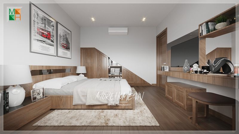 Collection + 26 không gian phòng ngủ thời thượng trong thiết kế nội thất chung cư 200m2