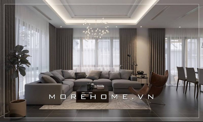 Cùng lên ý tưởng với 17 mẫu thiết kế nội thất phòng khách tại nội thất Morehome